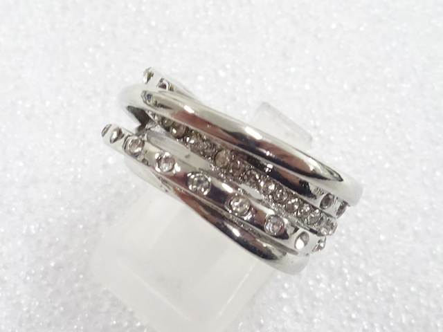 JAPANESE KIMONO / ANTIQUE CRYSTAL RING (SIZE 11.5)